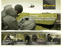 Tablet Screenshot of carinthia.cz