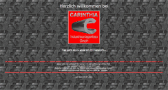 Desktop Screenshot of carinthia.de